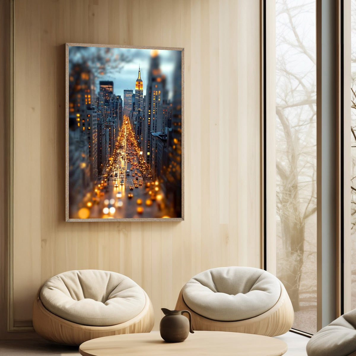 “City of Dreams” – New York Skyline  Metal Wall Art