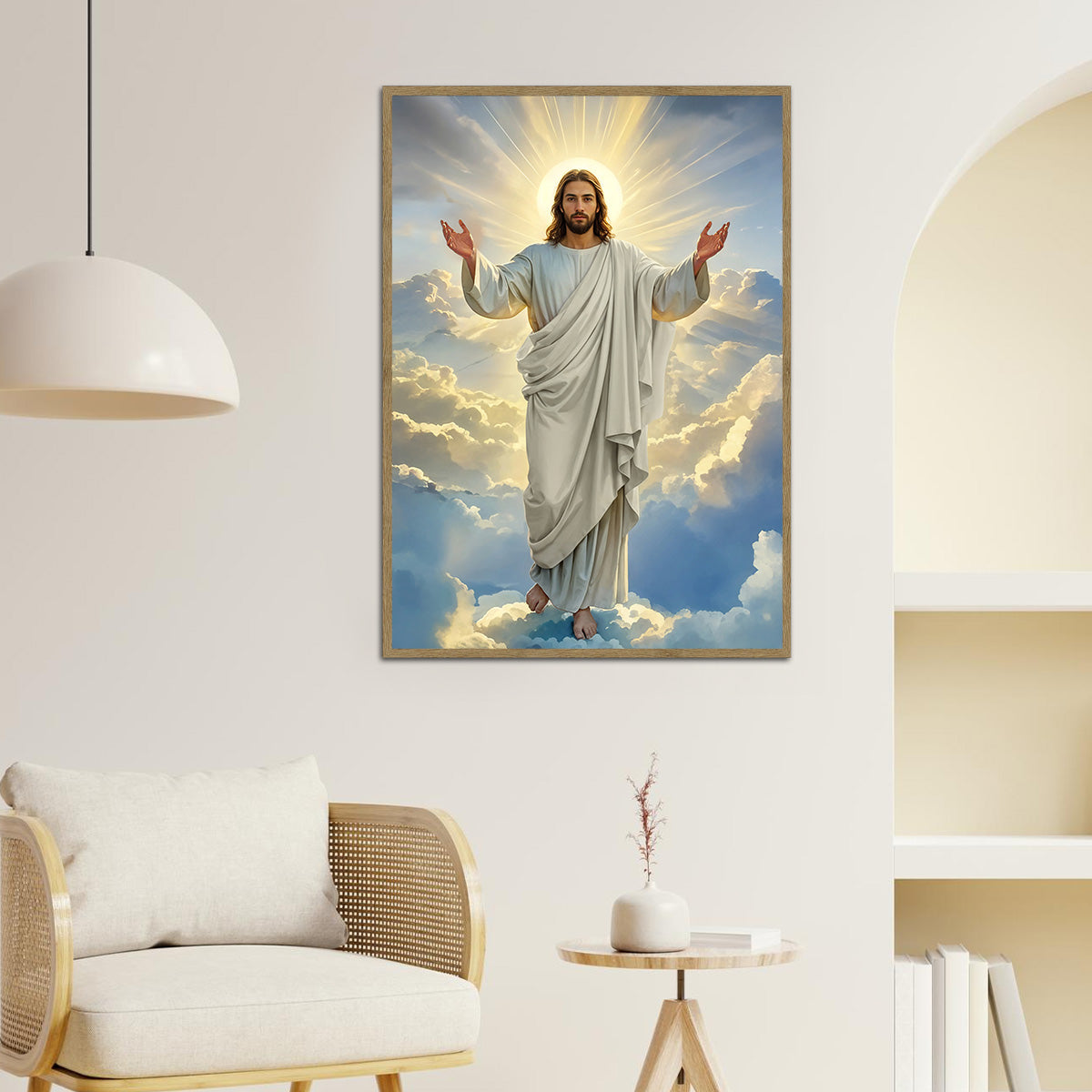 Risen in Glory – Jesus Christ HD Metal Wall Art