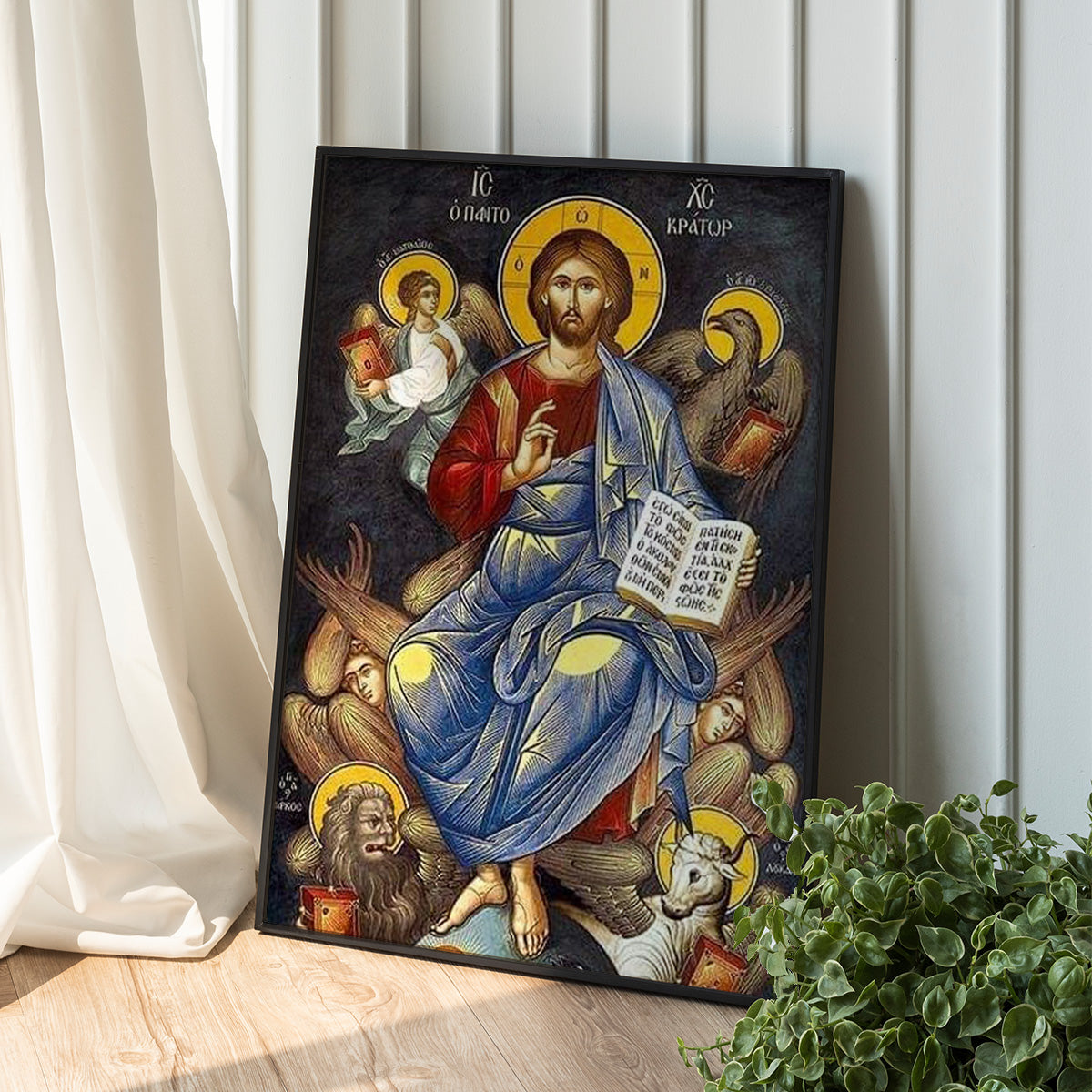 Jesus the Eternal Ruler – Sacred HD Metal Wall Art