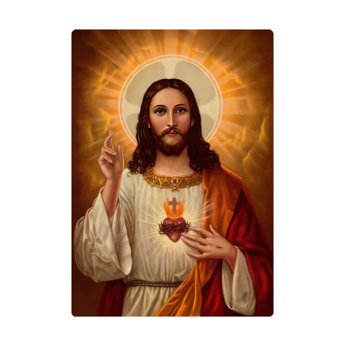 Eternal Grace: Sacred Heart Wall Art