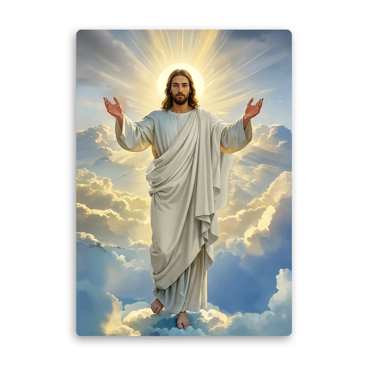 Risen in Glory – Jesus Christ HD Metal Wall Art