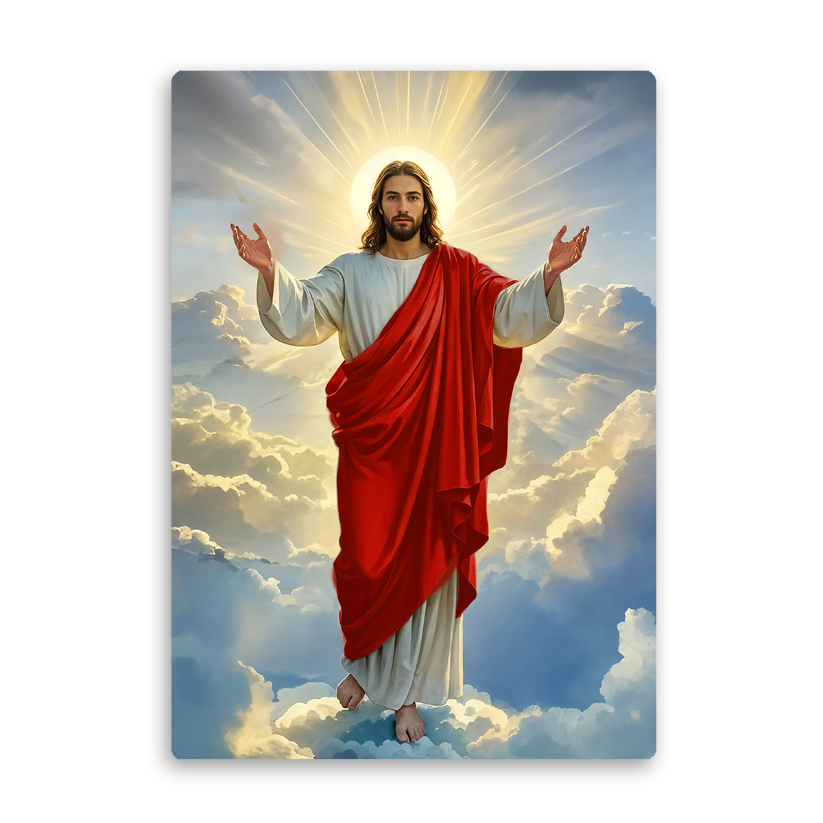 The Risen Christ – Faith & Grace Christian Metal Wall Art