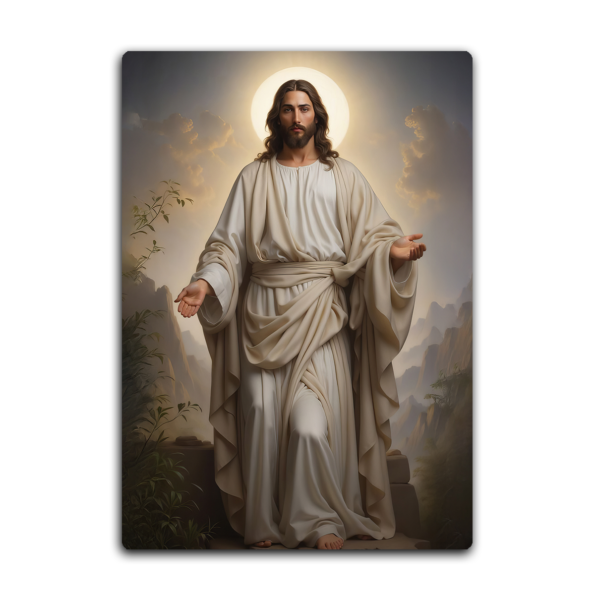 The Risen Lord – Jesus  Metal Wall Art