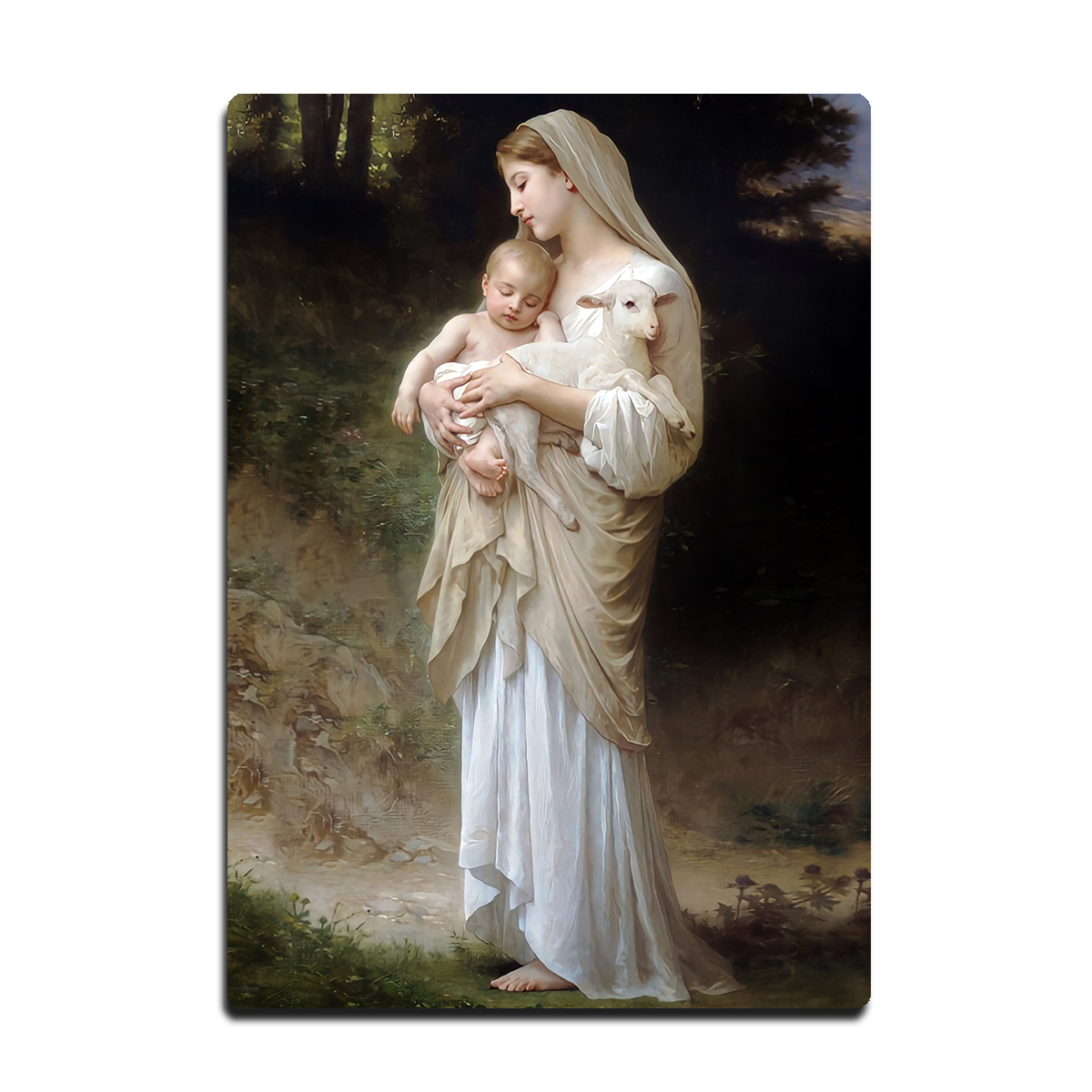 L'Innocence HD Metal Wall Art