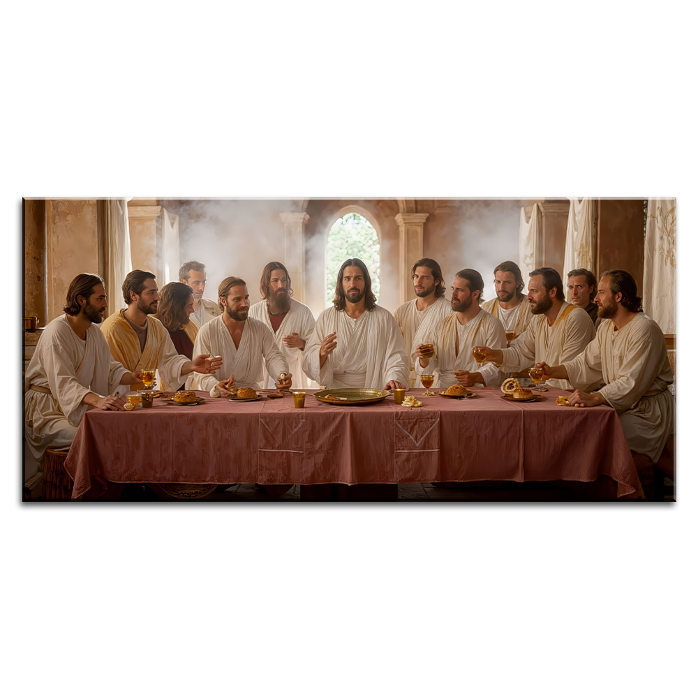 The Sacred Supper – Christian Acrylic Wall Art