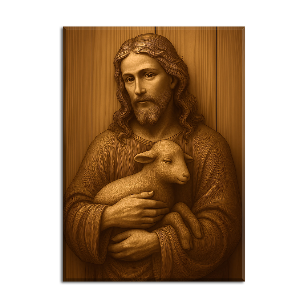 The Good Shepherd – Wood of Grace - Acrylic Wall Art