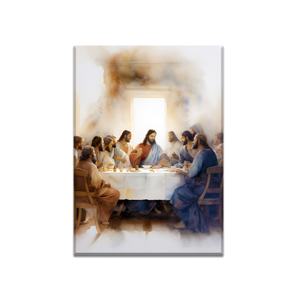 Sacred Meal The Last Supper - Acrylic Wall Art