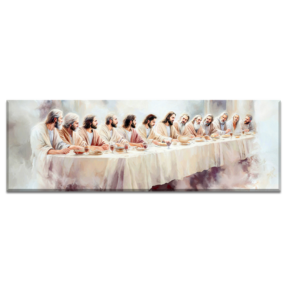 Heavenly Last Supper - Divine Grace  - Acrylic Wall Art