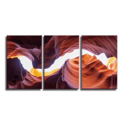 Antelope Canyon Triptych - 3panel.