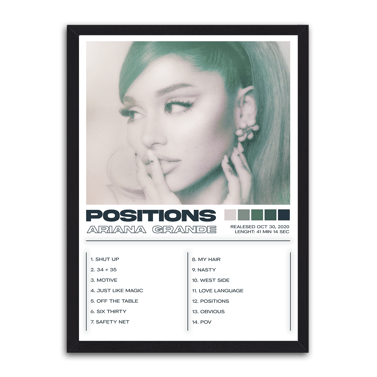Ariana Grande's 'Positions' - PixMagic