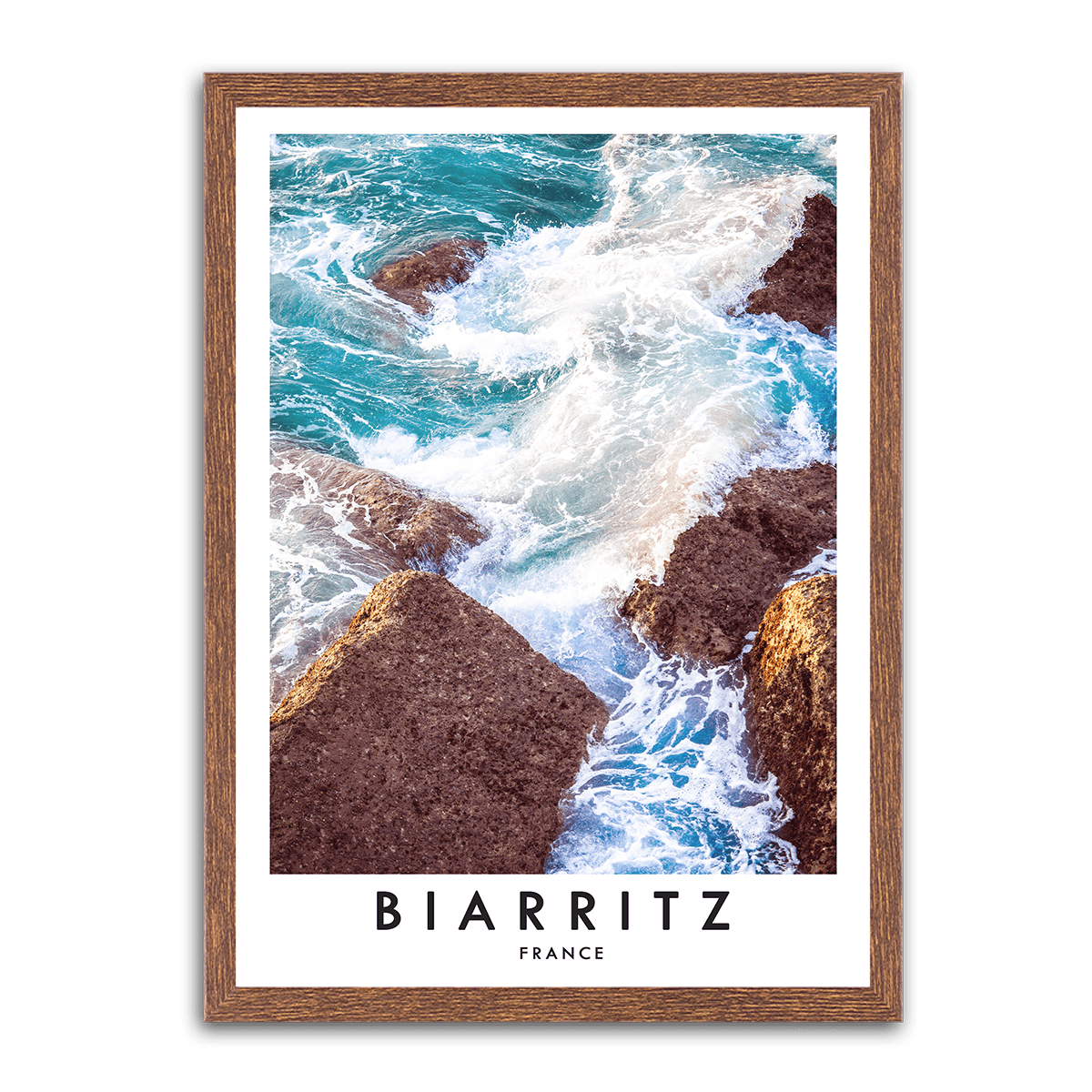 Azure Rush - Biarritz, France - PixMagic
