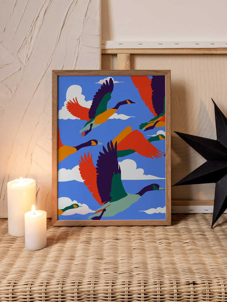 Freedom in Flight – Floral Metal Wall Art