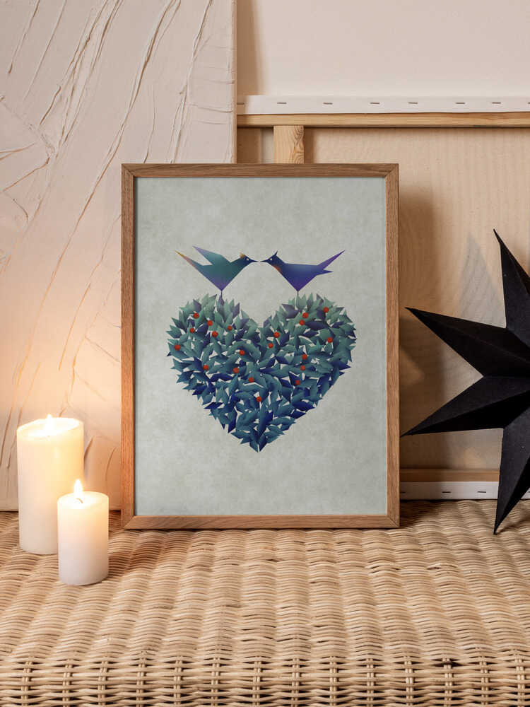 Whispers of the Heart Metal Wall Art