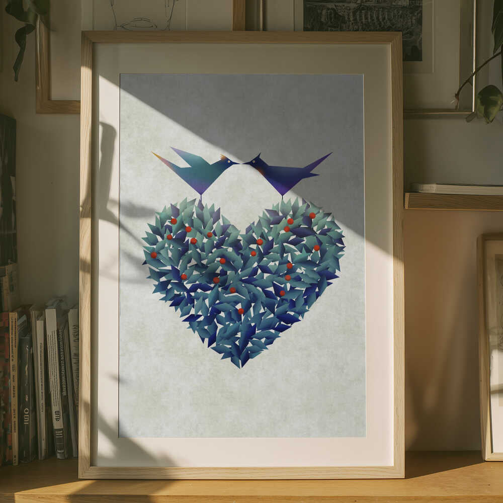 Whispers of the Heart Metal Wall Art