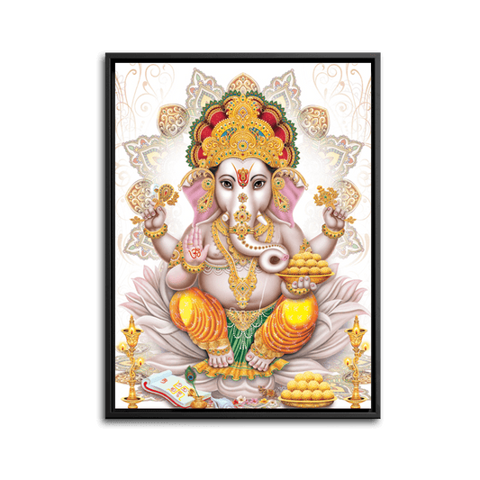 Ganesha Grace - Framed - PixMagic