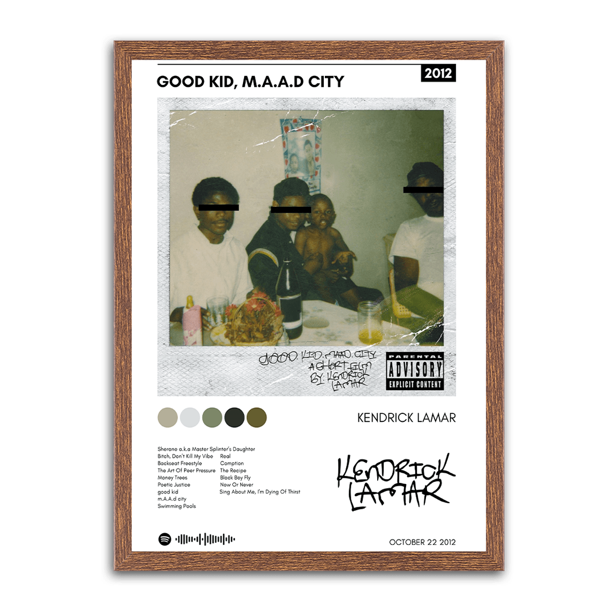 Good Kid, M.A.A.D City by Kendrick Lamar - PixMagic