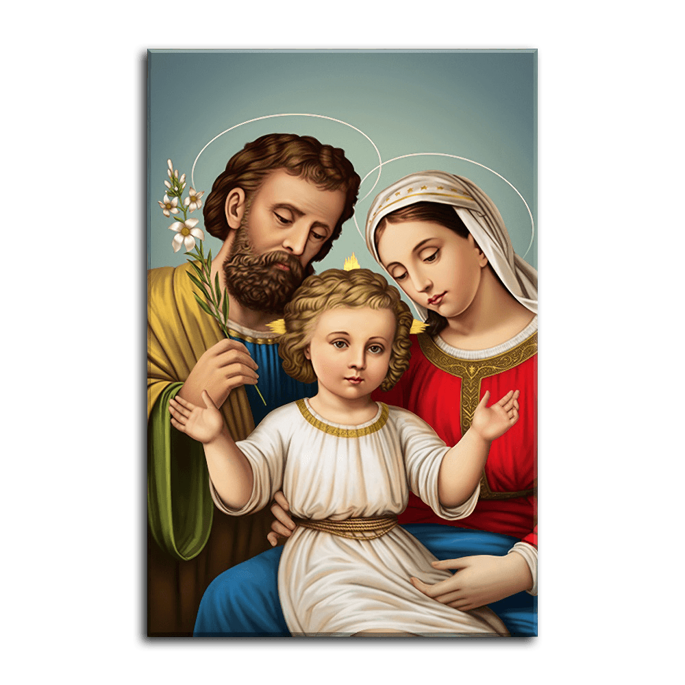 Holy Family Embrace - PixMagic