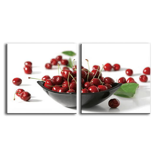 Luscious Cherry Bliss - 2Panel.