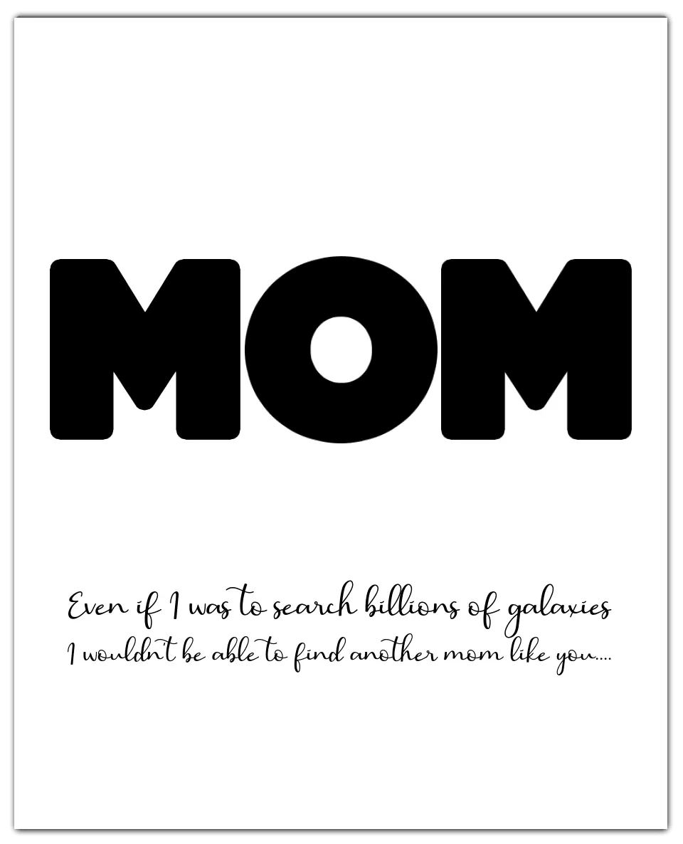 M.O.M - Mothers Day Gifts - PixMagic