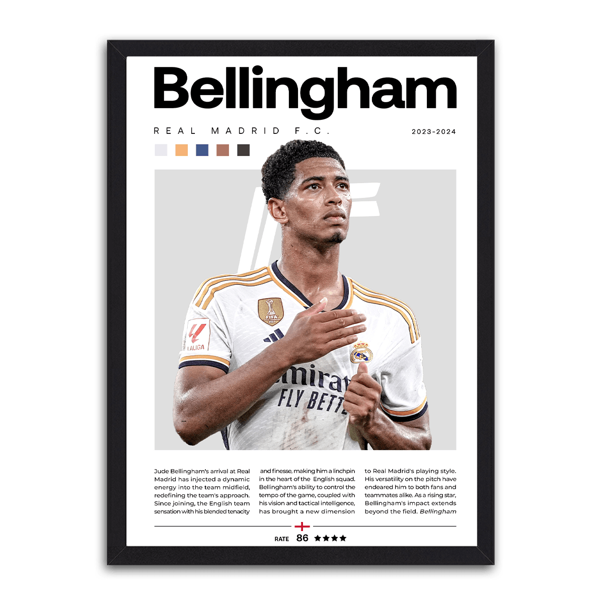 Midfield Maestro: Bellingham - PixMagic