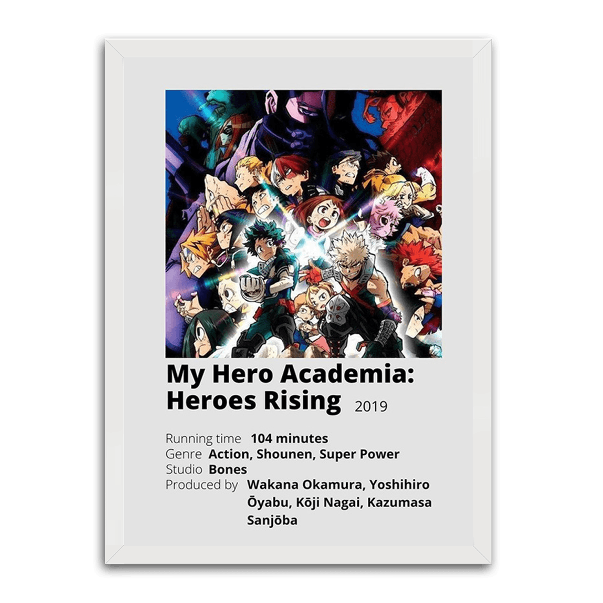 My Hero Academia: Heroes Rising - PixMagic