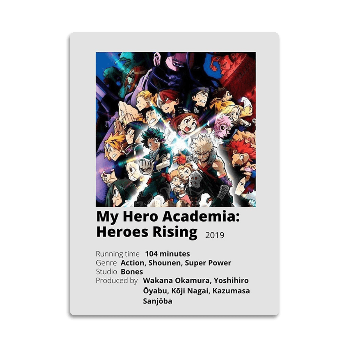 My Hero Academia: Heroes Rising - PixMagic