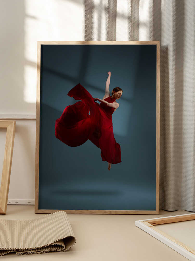 "Grace in Motion" Dance Metal Wall Art