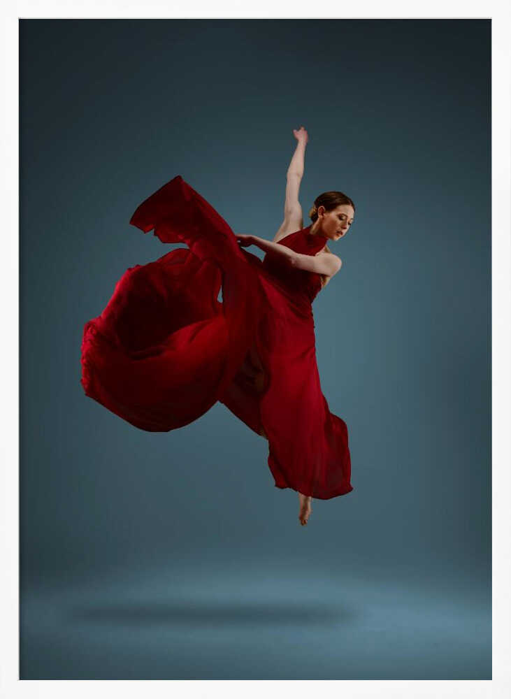 "Grace in Motion" Dance Metal Wall Art