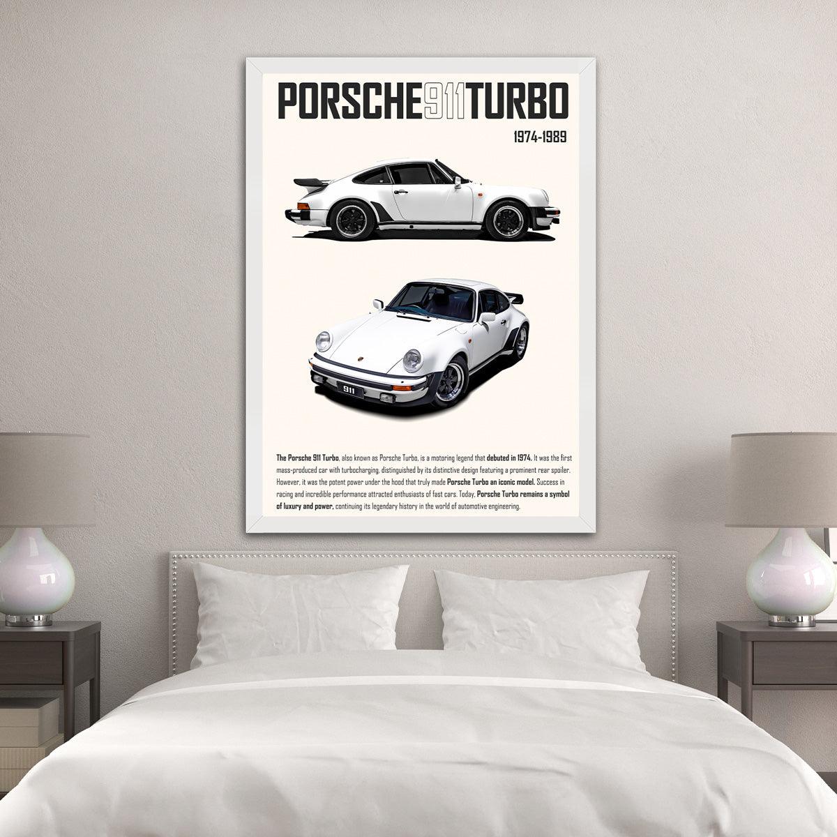 Porsche 911 Turbo History 3- HD Metal Print - PixMagic