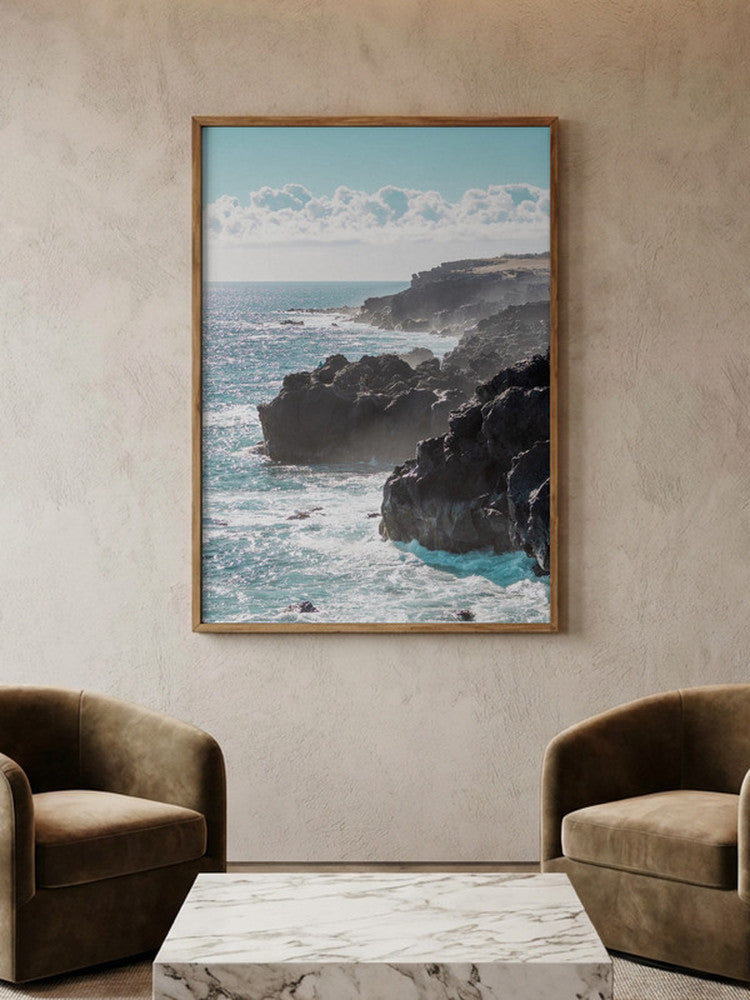 “Coastal Horizon Majesty” Beach Metal Wall Art