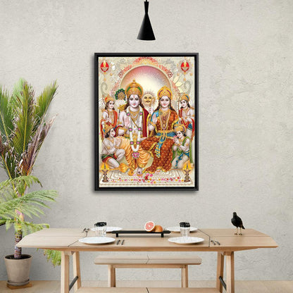 Rama Darbar - Framed - PixMagic