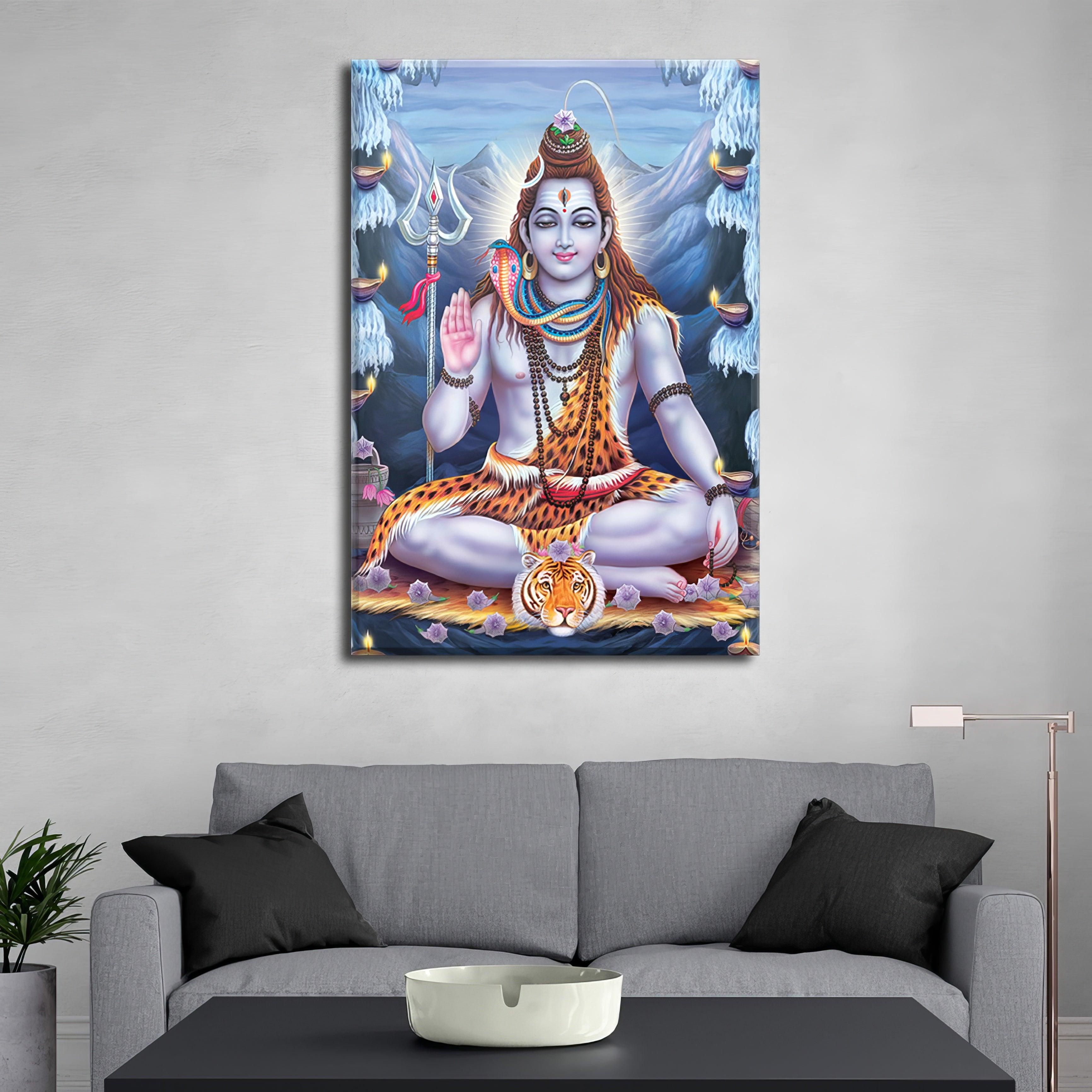 Shiva's Tranquil Essence - PixMagic