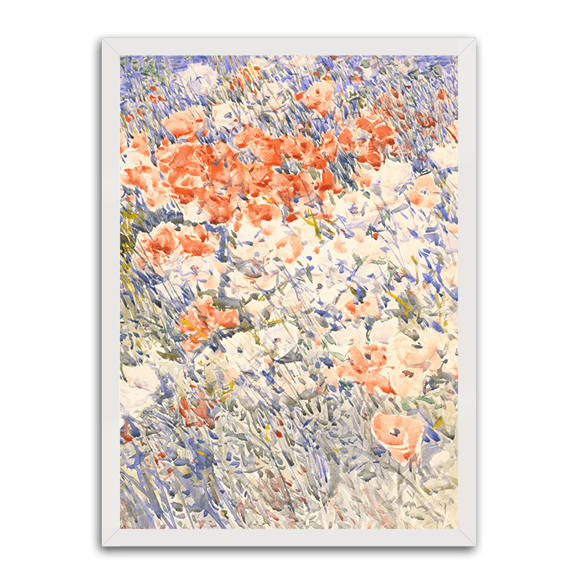 Summer's Canvas - Impressionist Flowers - PixMagic