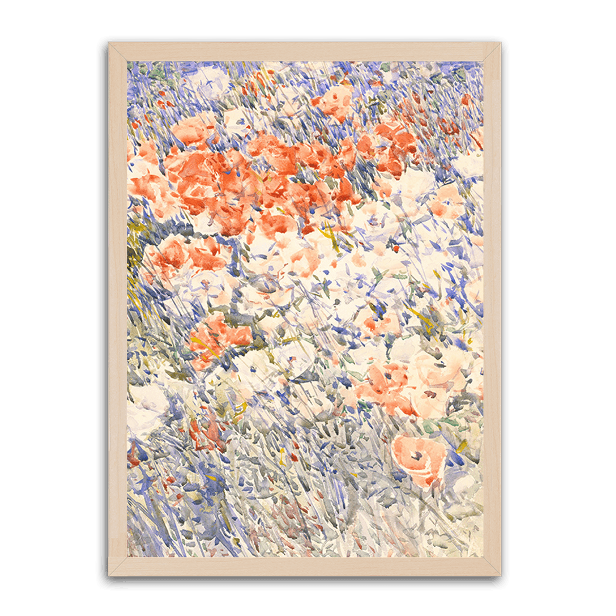Summer's Canvas - Impressionist Flowers - PixMagic