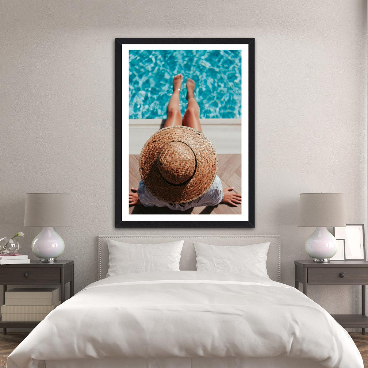Summer Serenity: Poolside Leisure - PixMagic