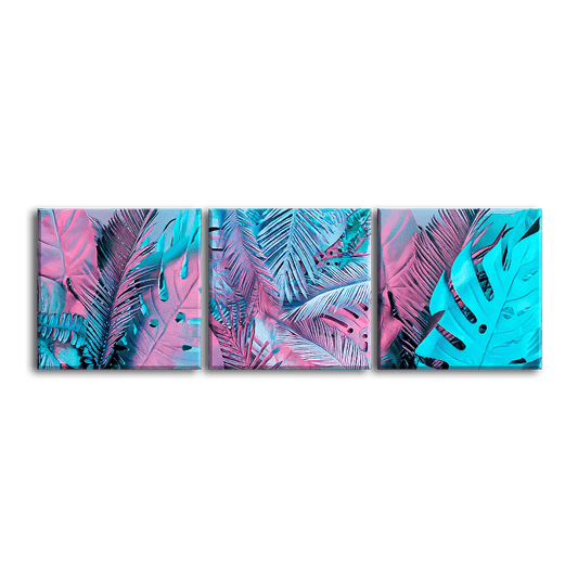 Tropical Serenity - 3panel - PixMagic