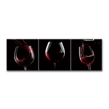 Vino Velvet Flow - 3Panel - PixMagic