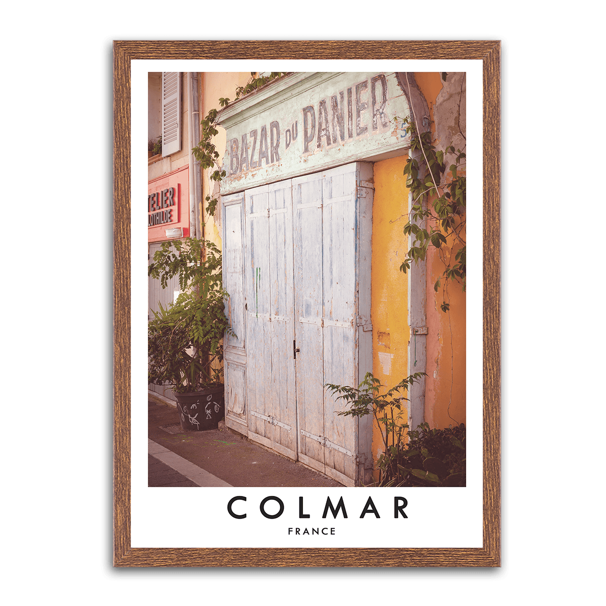 Vintage Vignette - Colmar, France - PixMagic